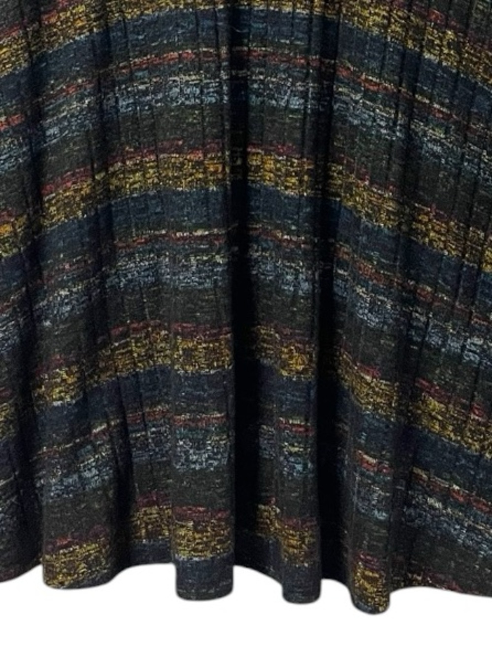 Mossimo Supply Co. Striped Knit Bell Long Sleeve Dress - Picture 3 of 10